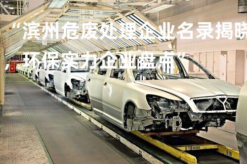 “滨州危废处理企业名录揭晓，环保实力企业盘点”
