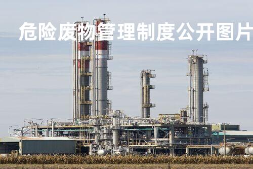 危险废物管理制度公开图片