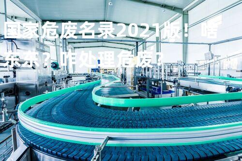 国家危废名录2021版！啥东东？咋处理危废？