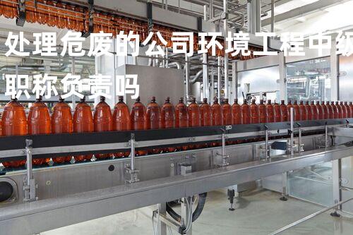 处理危废的公司环境工程中级职称负责吗