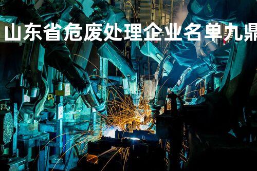 山东省危废处理企业名单九鼎
